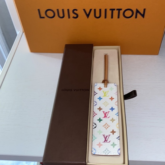 Louis Vuitton Other - NEW LOUIS VUITTON  x TAKASHI MURAKAMI MONOGRAM MULTICOLORED BOOKMARK RARE HTF